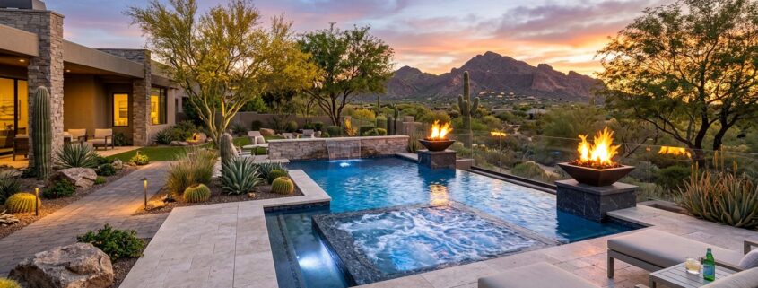 Custom Spool Builder Paradise Valley: Luxury Design Ideas | Luxury Custom Pool Builders in Scottsdale | Sonoran Waters