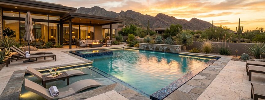 Best Luxury Pool Materials for Stunning Backyard Retreats | Luxury Custom Pool Builders in Scottsdale | Sonoran Waters