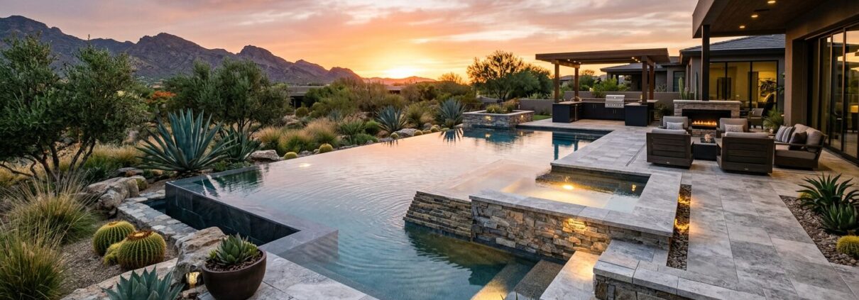 High End Pool Rebuild Experts for Luxury Backyard Transformations | Luxury Custom Pool Builders in Scottsdale | Sonoran Waters