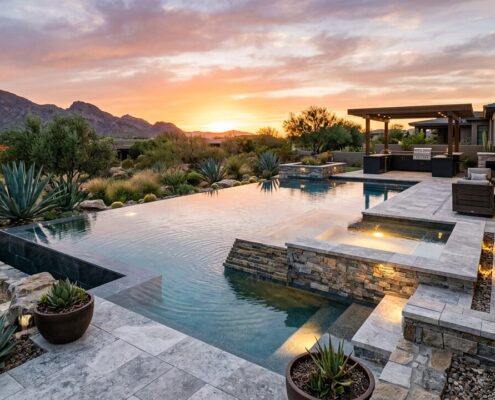 High End Pool Rebuild Experts for Luxury Backyard Transformations | Luxury Custom Pool Builders in Scottsdale | Sonoran Waters