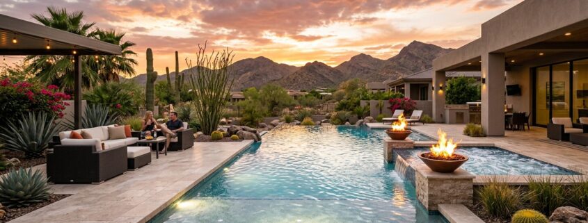 Luxury Outdoor Living Scottsdale: Design a Resort-Style Backyard | Luxury Custom Pool Builders in Scottsdale | Sonoran Waters