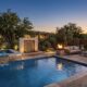 Modern Pool Fire And Water Features For Luxury Backyards