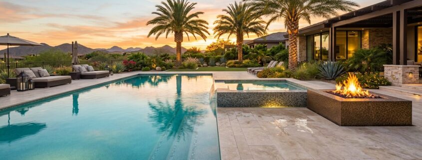 Resort Style Pool and Spa Features for Luxury Backyards Resort Style Pool and Spa Features for Luxury Backyards | Luxury Custom Pool Builders in Scottsdale | Sonoran Waters