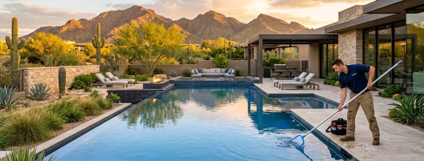 Weekly Luxury Pool Maintenance Services for Lasting Elegance | Luxury Custom Pool Builders in Scottsdale | Sonoran Waters
