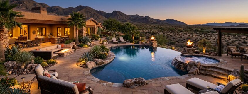 Custom Backyard Oasis Design Trends for Luxury Homes Custom Backyard Oasis Design Trends for Luxury Homes | Luxury Custom Pool Builders in Scottsdale | Sonoran Waters