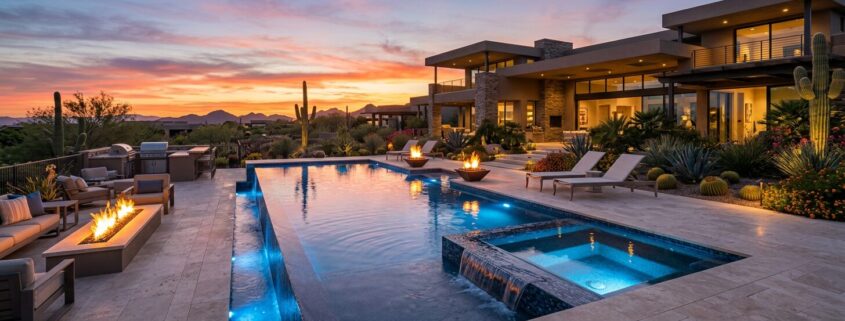 Custom Pool and Spa Design Ideas for Luxury Backyards Custom Pool and Spa Design Ideas for Luxury Backyards | Luxury Custom Pool Builders in Scottsdale | Sonoran Waters