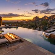 Modern Luxury Outdoor Living Spaces for Scottsdale Homes | Luxury Custom Pool Builders in Scottsdale | Sonoran Waters