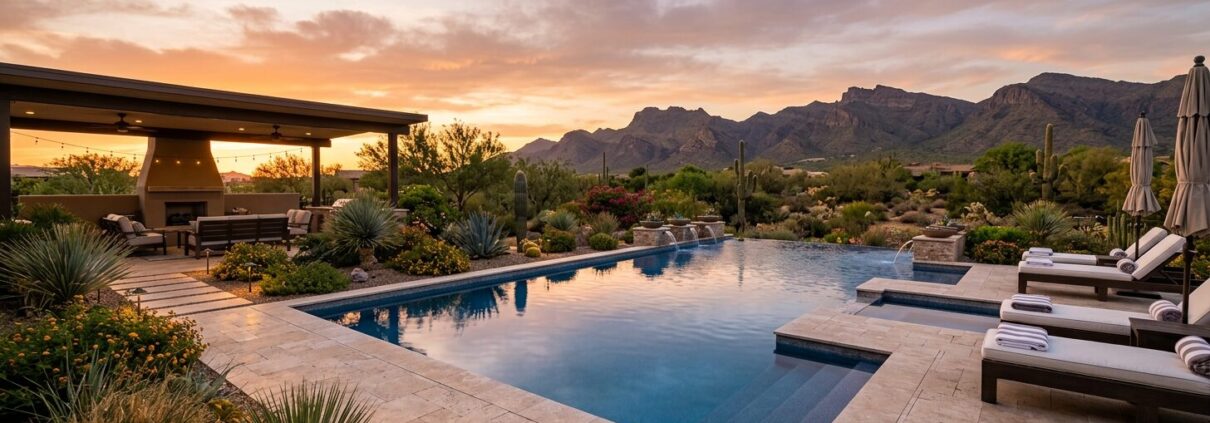 Weekly Luxury Pool Maintenance Scottsdale for Pristine Backyards | Luxury Custom Pool Builders in Scottsdale | Sonoran Waters