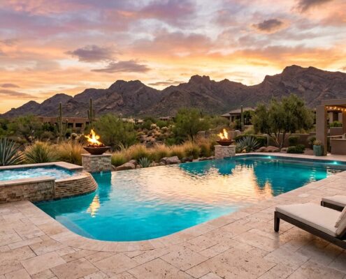 Luxury Pool Builders Scottsdale AZ for Custom Outdoor Living | Luxury Custom Pool Builders in Scottsdale | Sonoran Waters