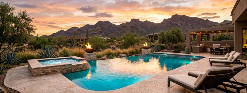 Luxury Pool Builders Scottsdale AZ for Custom Outdoor Living | Luxury Custom Pool Builders in Scottsdale | Sonoran Waters